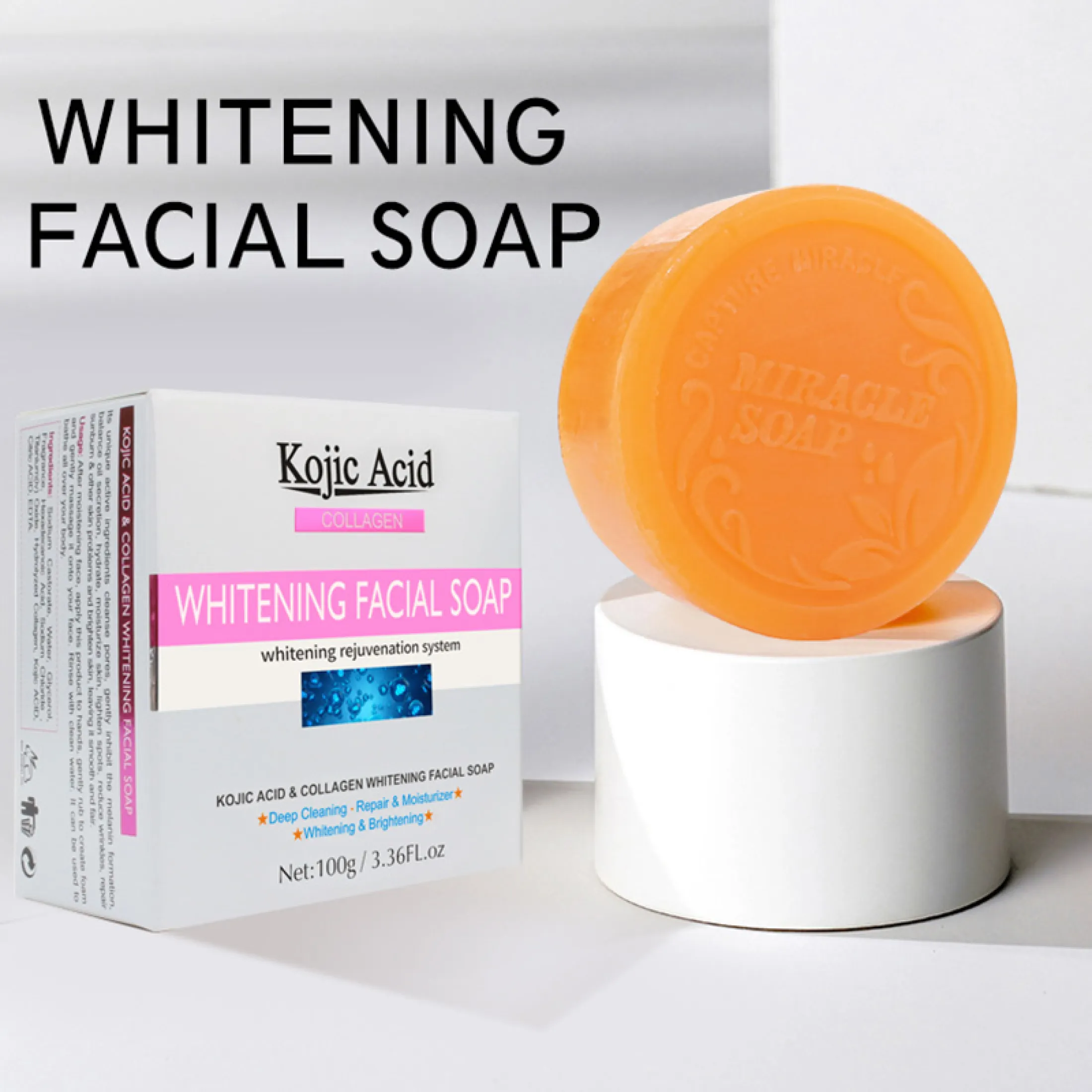 brightening face soap