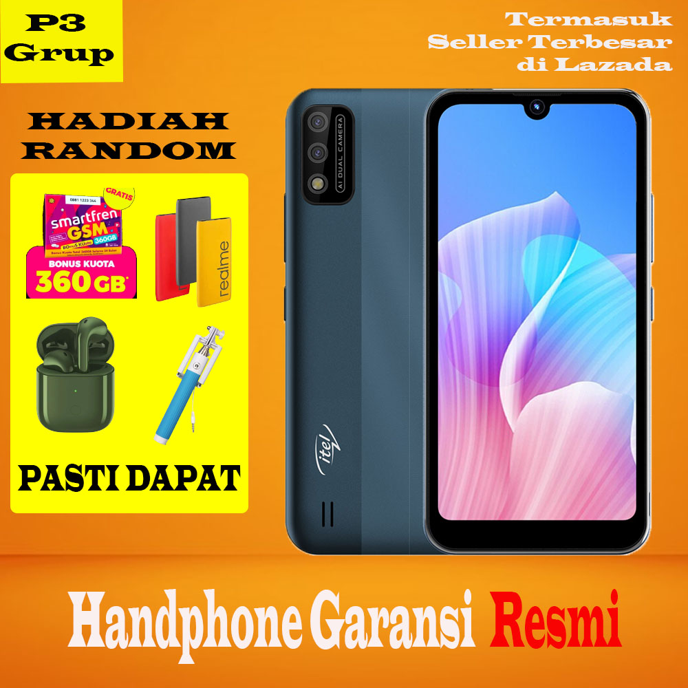 [ENGGAK PUAS ?? KEMBALIKAN !!] iTel A26 2GB/32GB Layar 5,7 Inch Bonus Menarik [COD / GRATIS ONGKIR / GARANSI RESMI INFINIX]