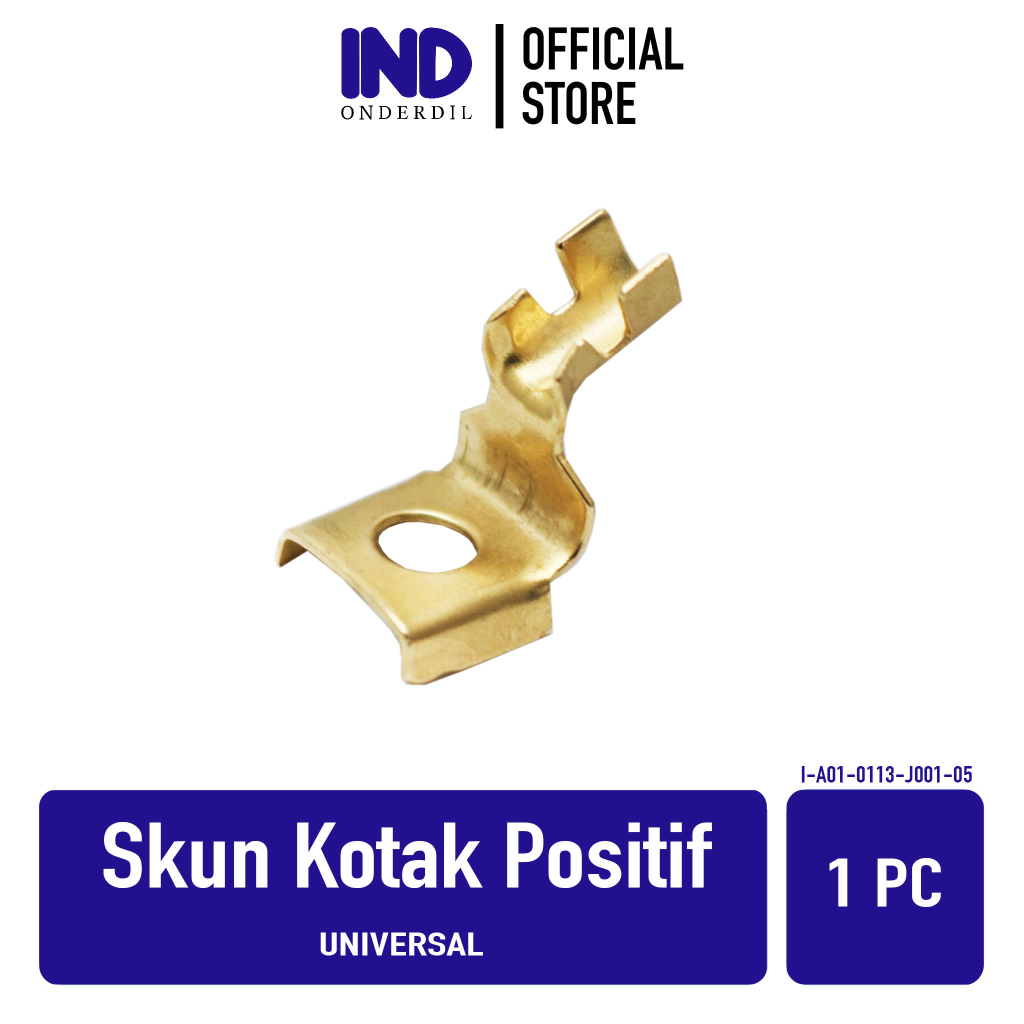 Skun-Sekun Accu-Acu-Aki Positif Socket-Soket Standar Model Kotak Untuk Semua Jenis Motor-Keperluan-Universal Harga 2,100 rupiah*Gratis Ongkir