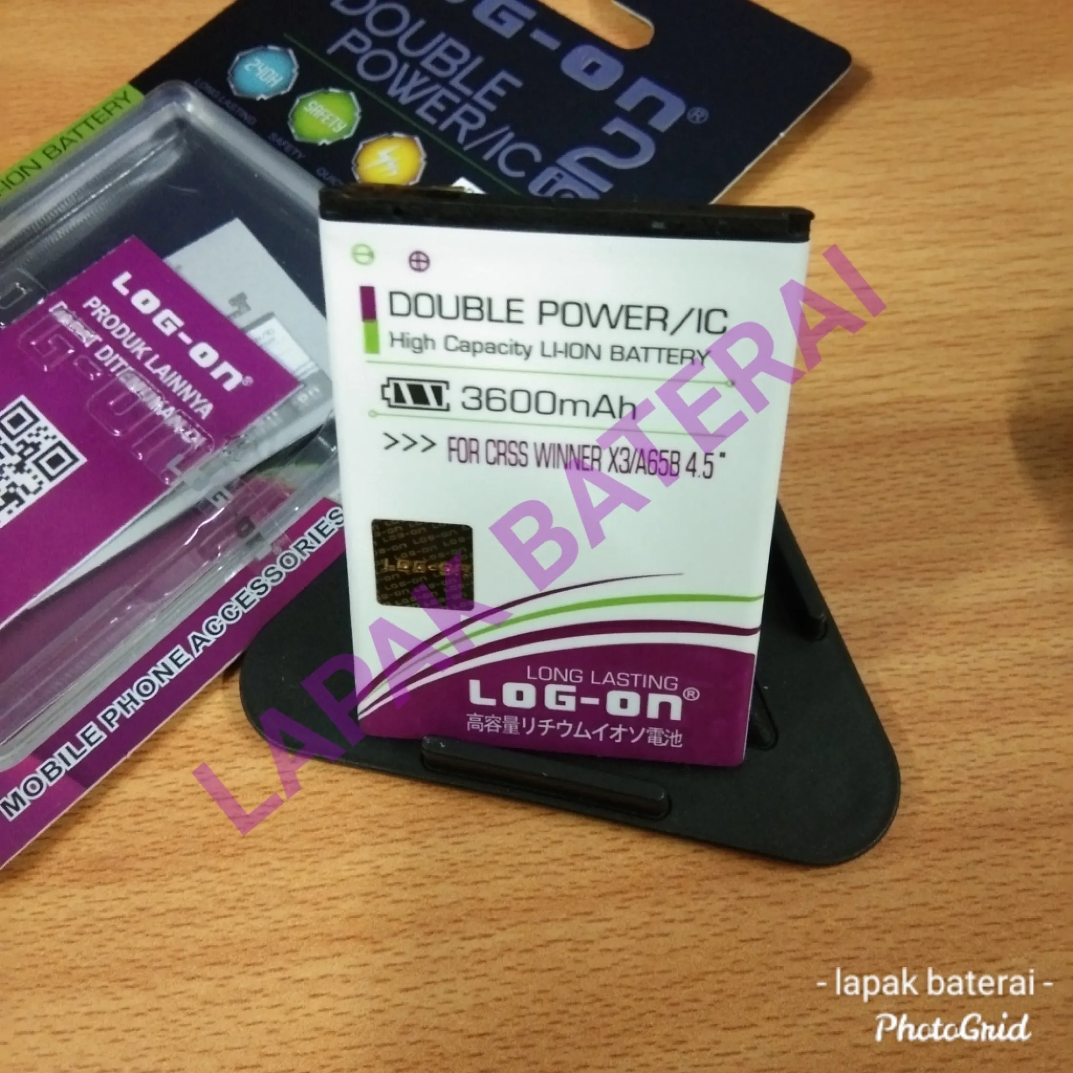 Baterai Evercoss A65b Winner X3 Log On Double Power Battery Batre Lazada Indonesia