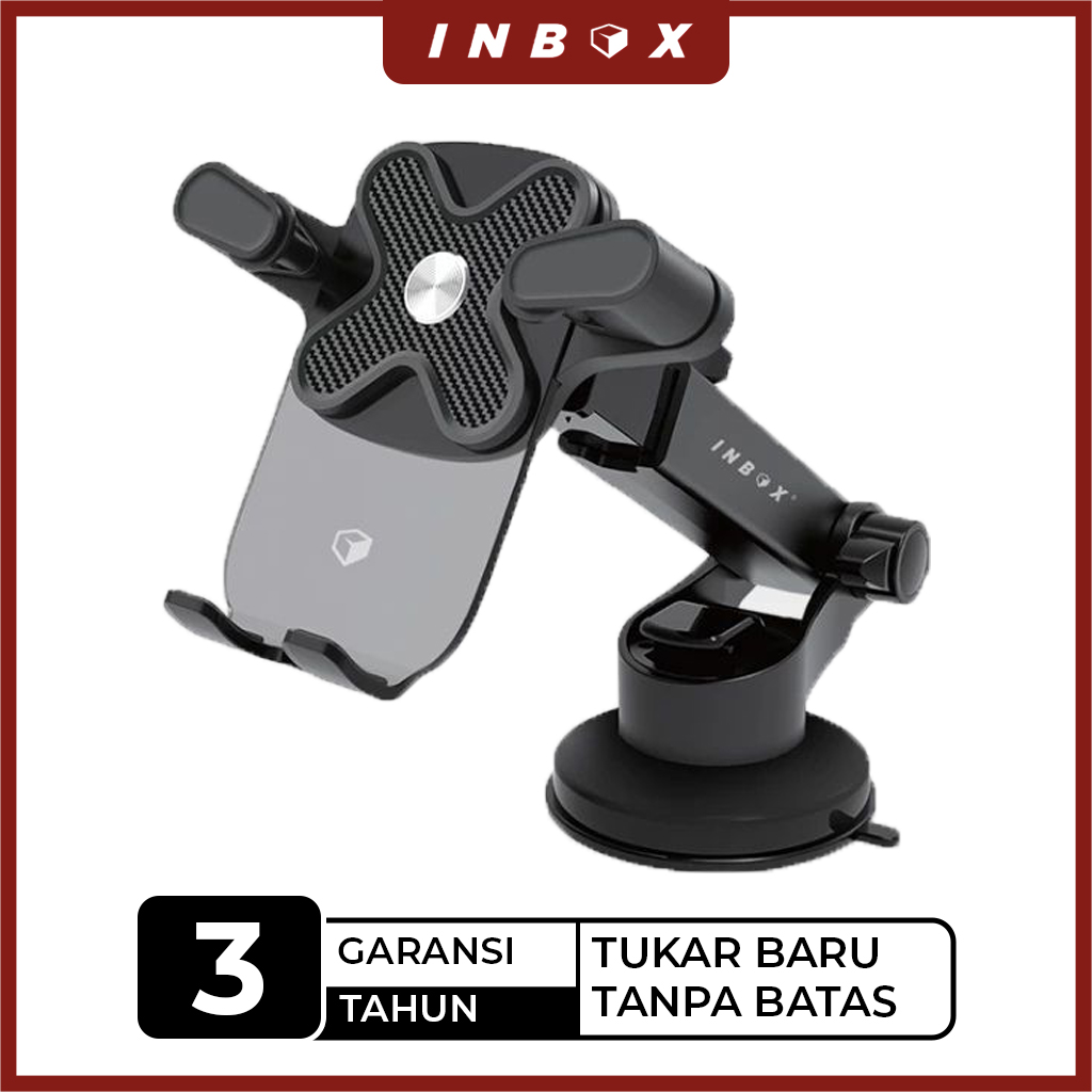 INBOX CH-7 Car Holder Mobil Adjustable Suction Cup Kaca Dashboard Mount Holder HP Harga 50,000 rupiah*Gratis Ongkir