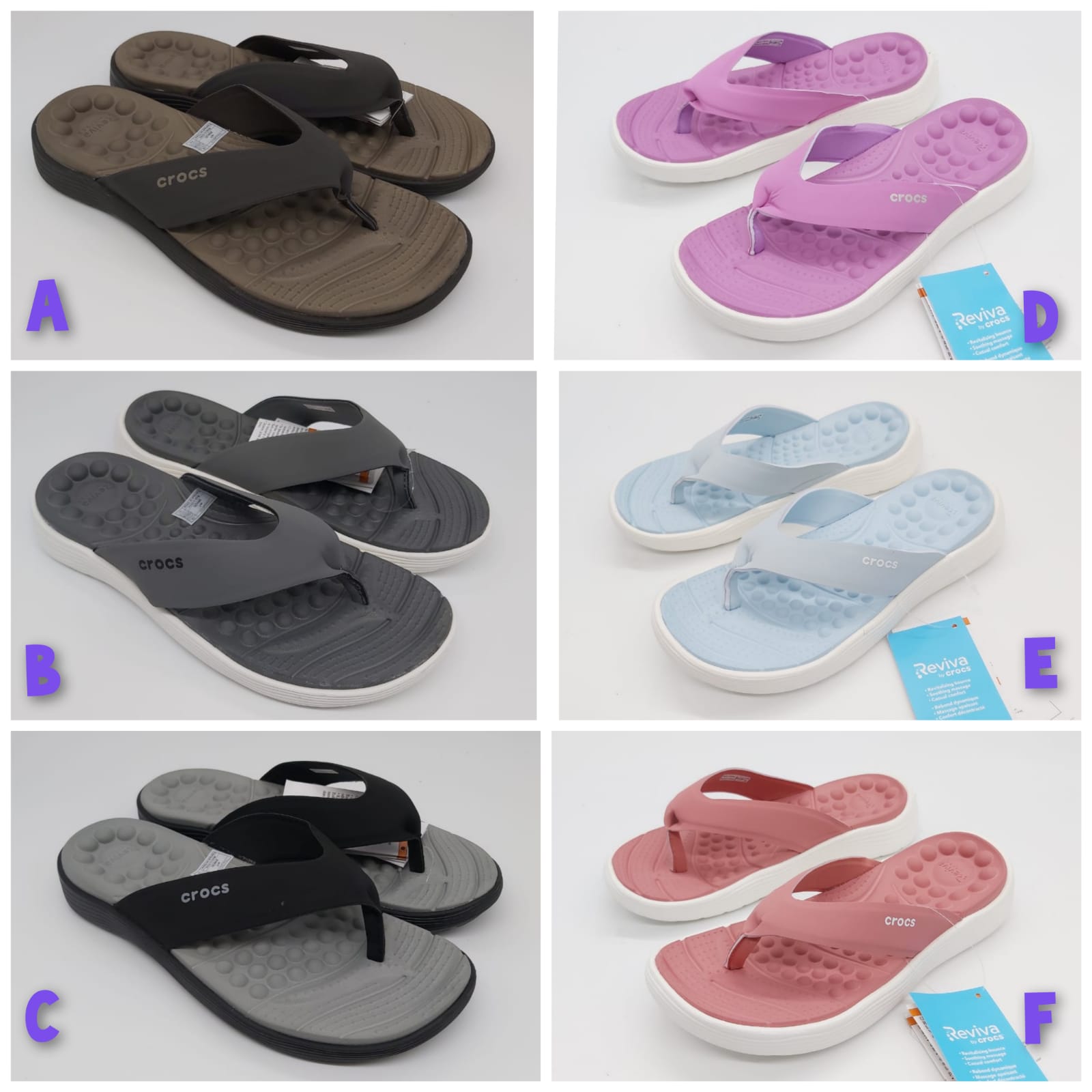 Sandal Jepit Crocs Bandflip Unisex Anti Slip Sol Nyaman Seharian