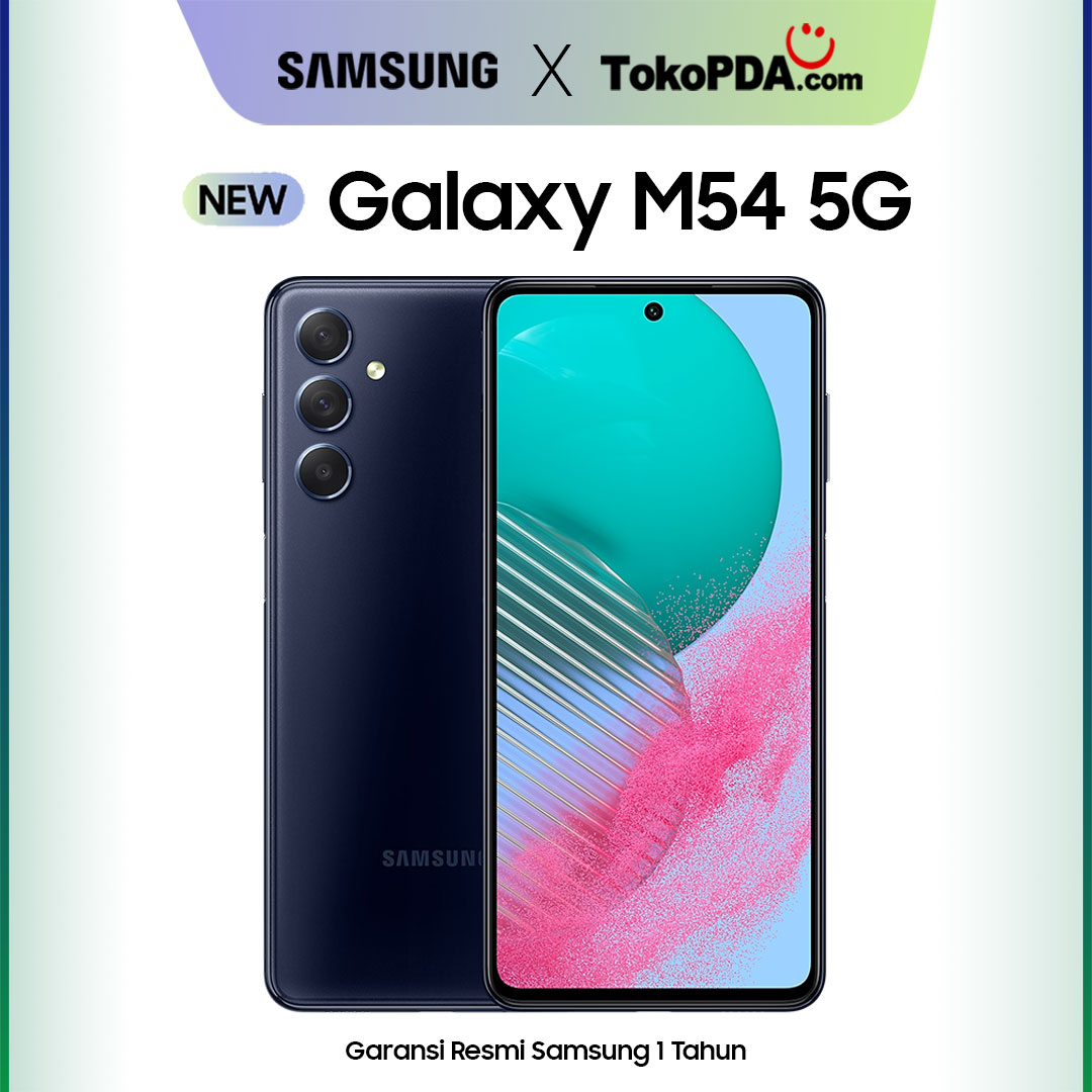 Samsung Galaxy M54 5G 8/256GB - Jenama Samsung Harga 6,499,000 Ringgit*Penghantaran Percuma