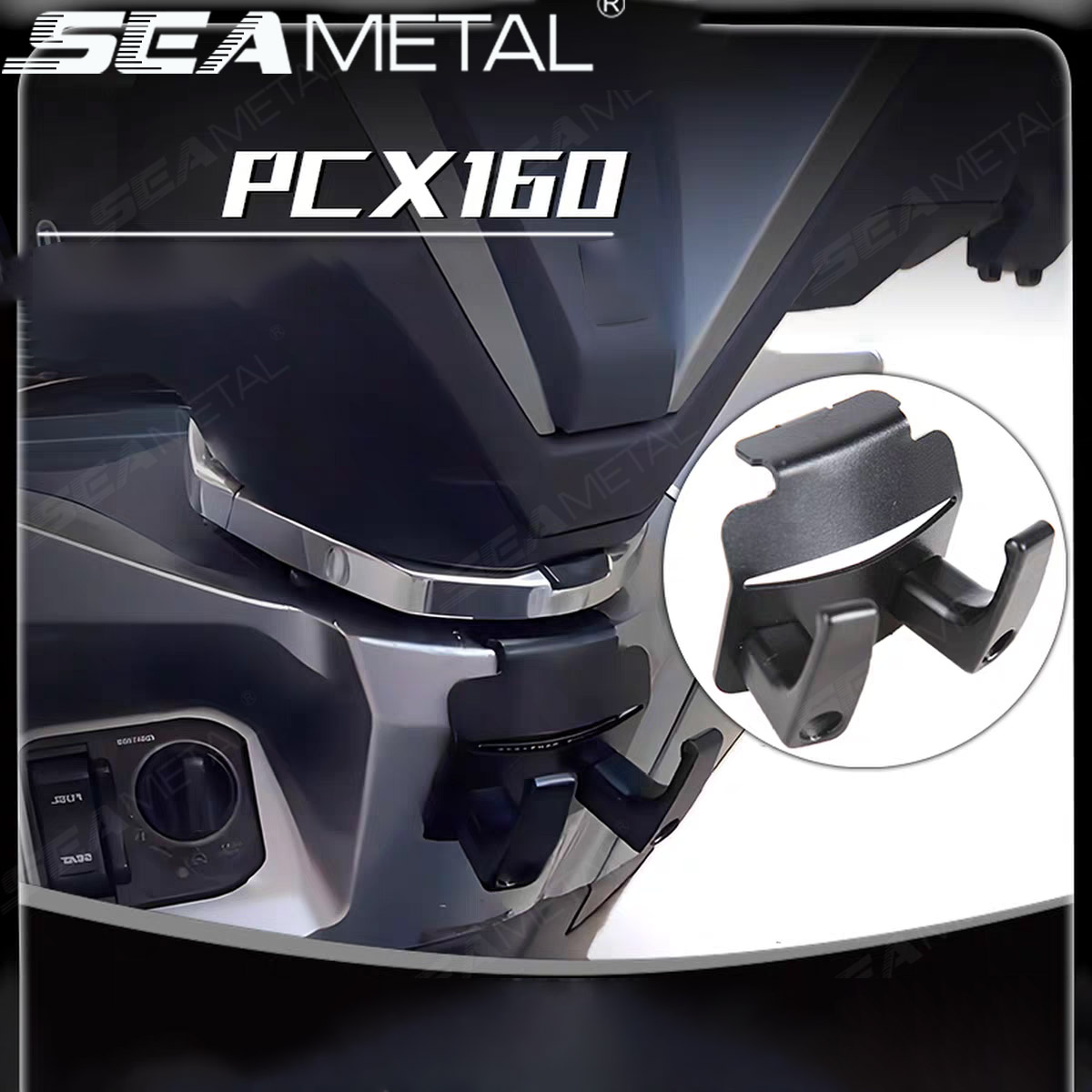 Cnc Pcx160 Motorcycle Item Hanger Variations of Seametal Motorcycle Hanging Hook Items Harga 29,000 rupiah*Gratis Ongkir