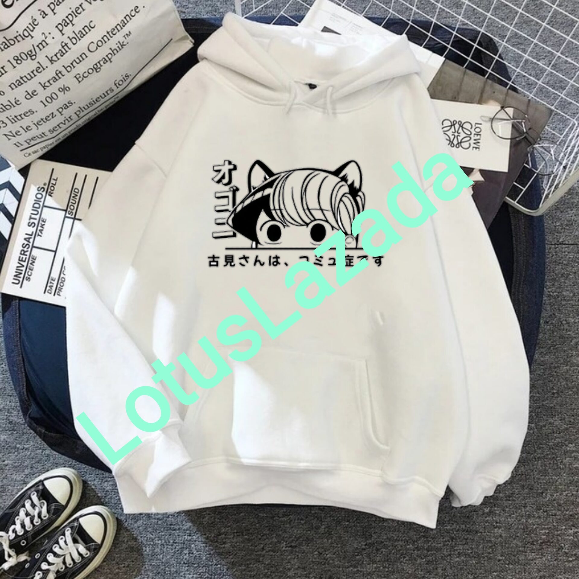 COD]HODIE ANIME KOMI CAT KOMI SAN Lazada Indonesia