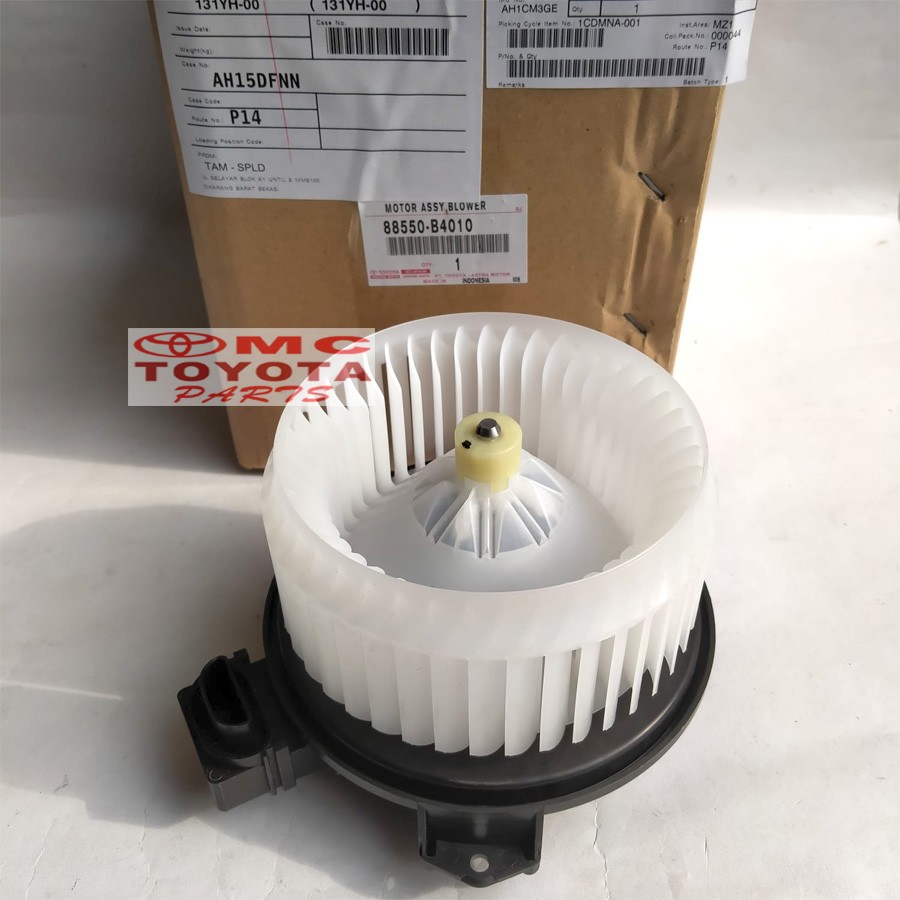 Blower AC / Motor Assy Depan Avanza Xenia Calya Sigra 88550-B4010 Giá 395,000 Đồng*Miễn phí vận chuyển