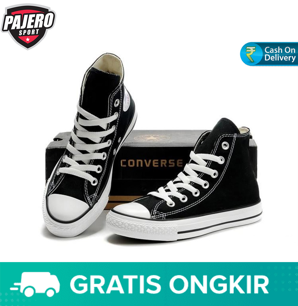 Sepatu New Original All star sekolah HITAM BOOTS TERMURAH / SEPATU CASUAL/SEPATU PRIA / SEPATU WANITA / SEPATU SNEAKERS PRIA / SEPATU/Kualitas original-Pajero_Sport