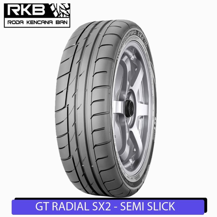 GT Radial Champiro SX2 235/40 R17 Ban Mobil semi slic slalom drag Harga 1,340,000 rupiah*Gratis Ongkir