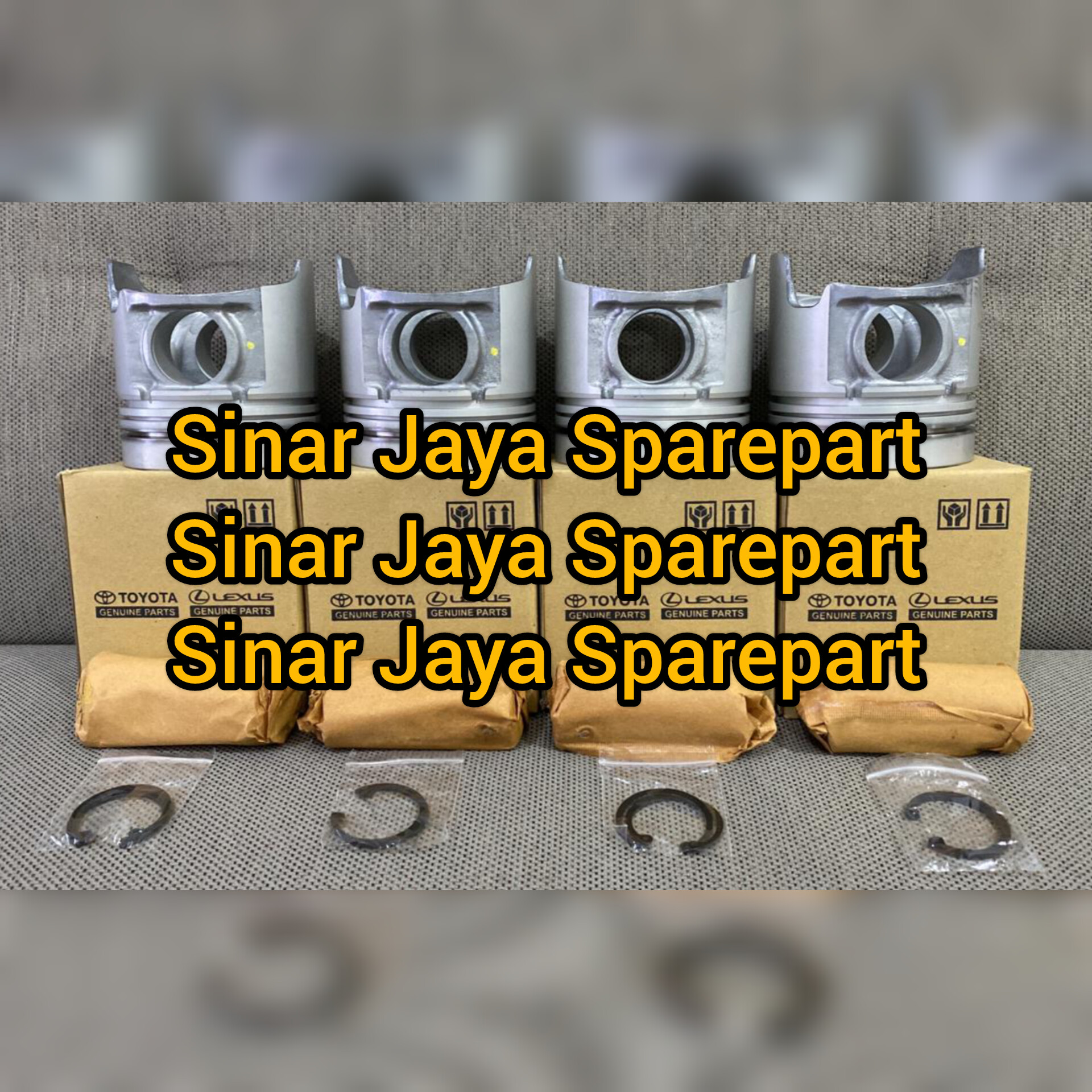 Piston or Seher Toyota Dyna 130ht 130lt 130xt Hino Dutro 130ht 130hd 130md 130mdl 130hd X-power 13211-78190 Harga 1,750,000 rupiah*Gratis Ongkir