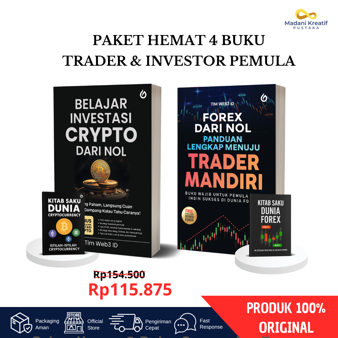 BUKU BELAJAR INVESTASI CRYPTO DARI NOL - MADANI PUSTAKA | BUKU PANDUAN  CRYPTO TRADING KRIPTO PEMULA | Lazada Indonesia