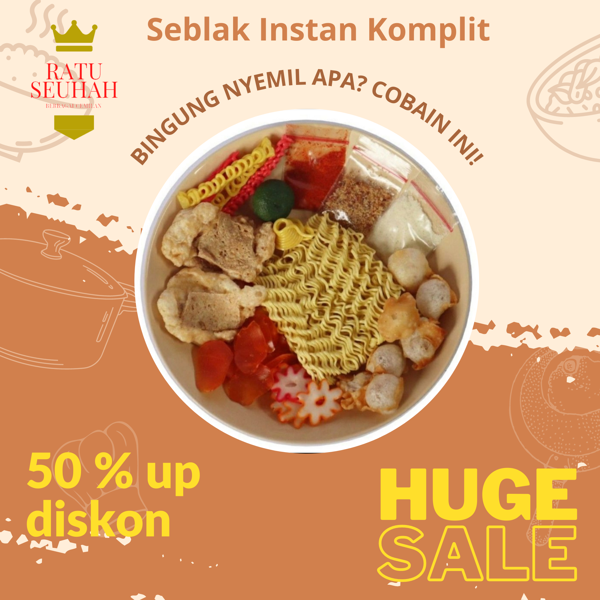 Seblak Baso Aci Super Komplit By Ratu Seuhah | Lazada Indonesia
