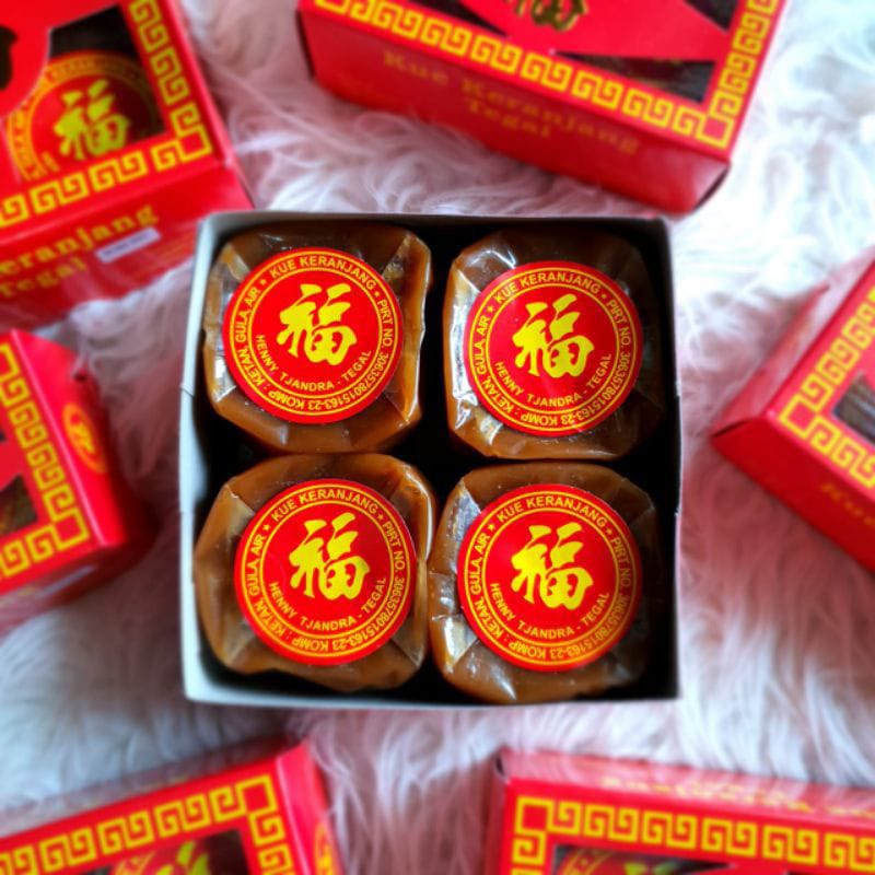 KUE Keranjang Imlek / KUE Dodol / KUE Sincia / KUE Cina / KUE Manis ISI 4 Halal