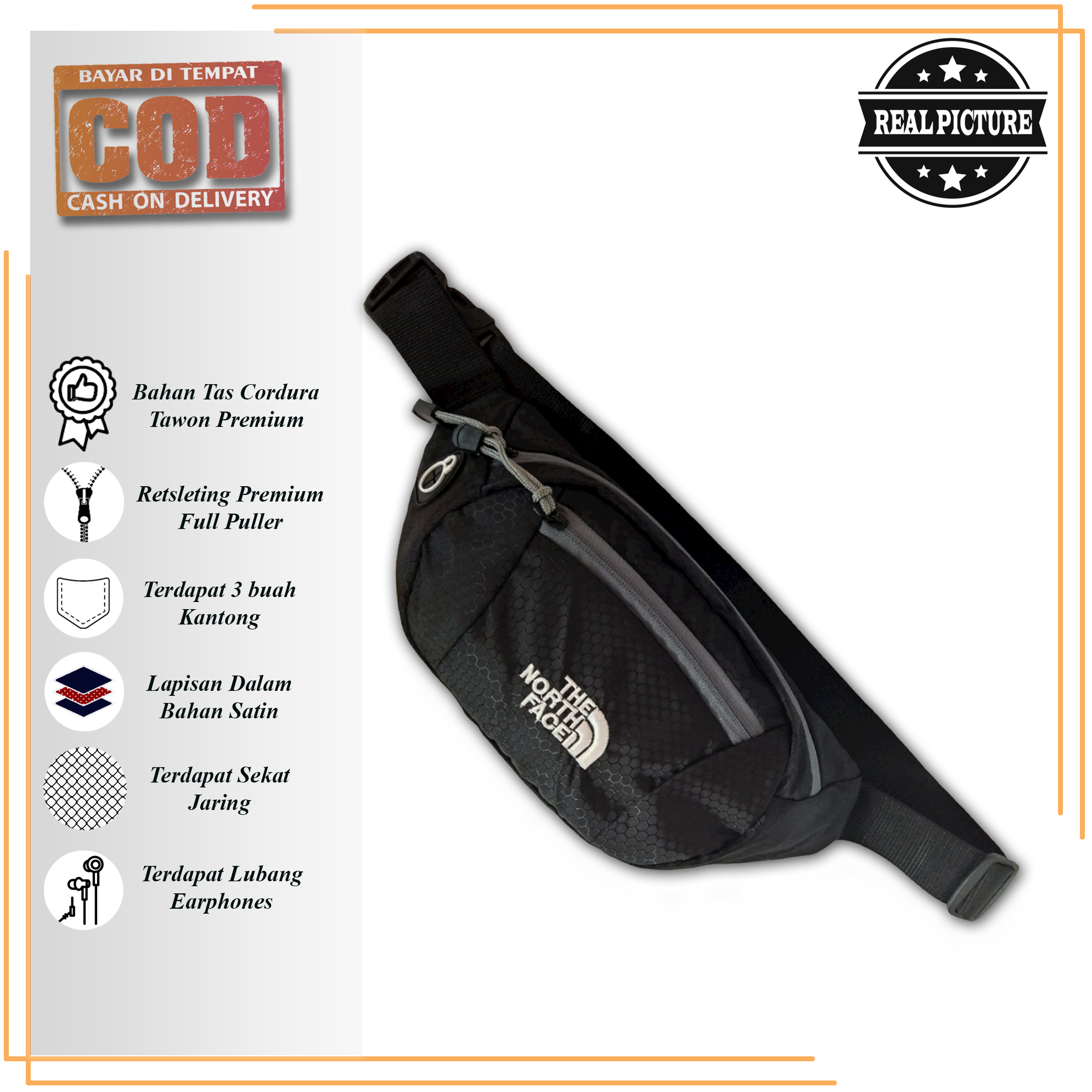 harga waist bag air jordan