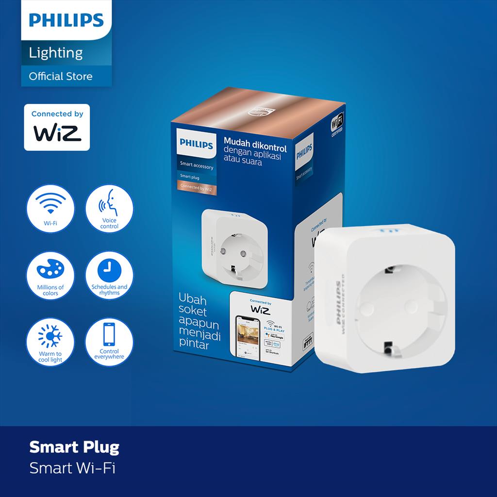 Harga lampu hias	 Philips Smart Led Accessory – Smart Plug 	