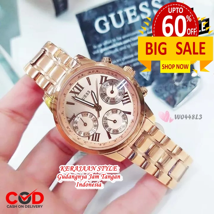 Promo Jam Tangan Wanita Jam Tangan Wanita Guess W0448L3