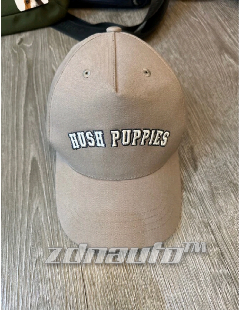 Topi Hush Puppies Rover Gray Original Topi Baseball Hush Puppies