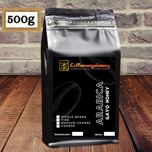 Kopi Arabika Gayo Honey 500g Premium - (Biji/Giling)