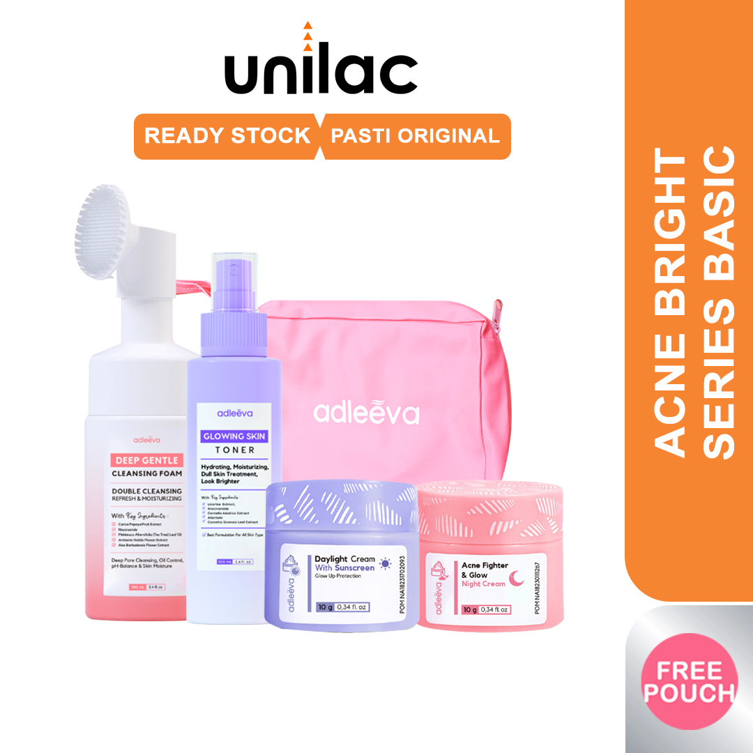 Adleeva skincare package acne bright basic series starter package contents 4PCs-adleeva acne package bβ¦