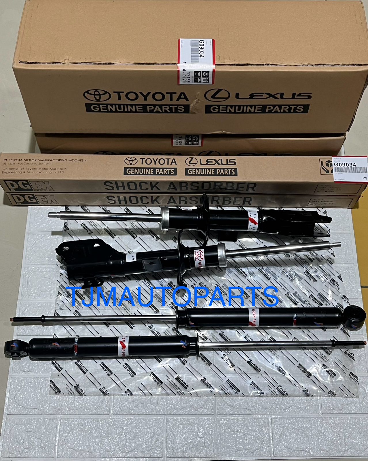 Shockbreaker Shock Breaker Depan Belakang Agya Ayla Ori 1Set Harga 1,550,000 rupiah*Gratis Ongkir