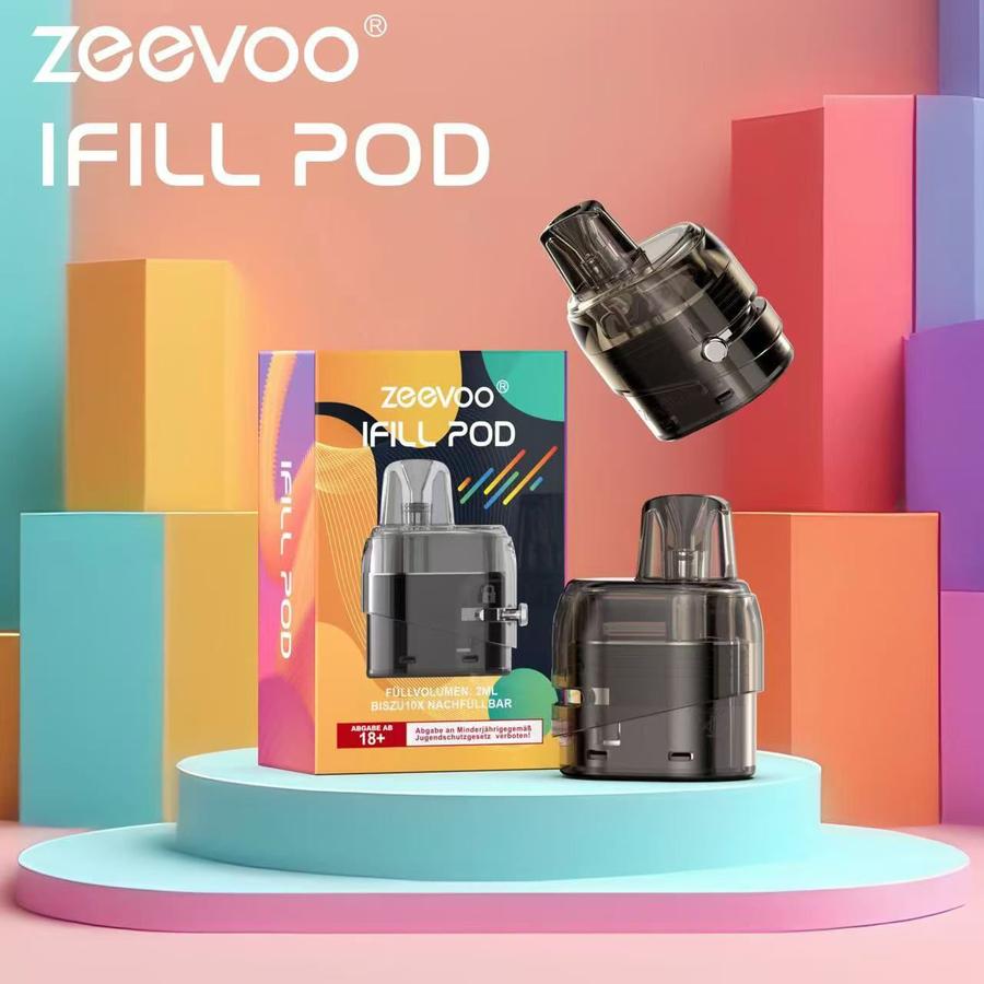 CT ZEEVOO IFILL 2ML 100% AUNTHENTIC - CATRIDGE ZEEVOO - CATRID POD ZEEVOO Harga 25,000 rupiah*Gratis Ongkir