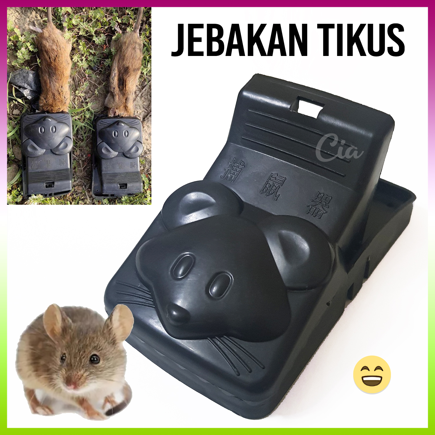 Jual Rolling Bucket Mouse Trap Perangkap Jebakan Tikus Masal Anti Racun