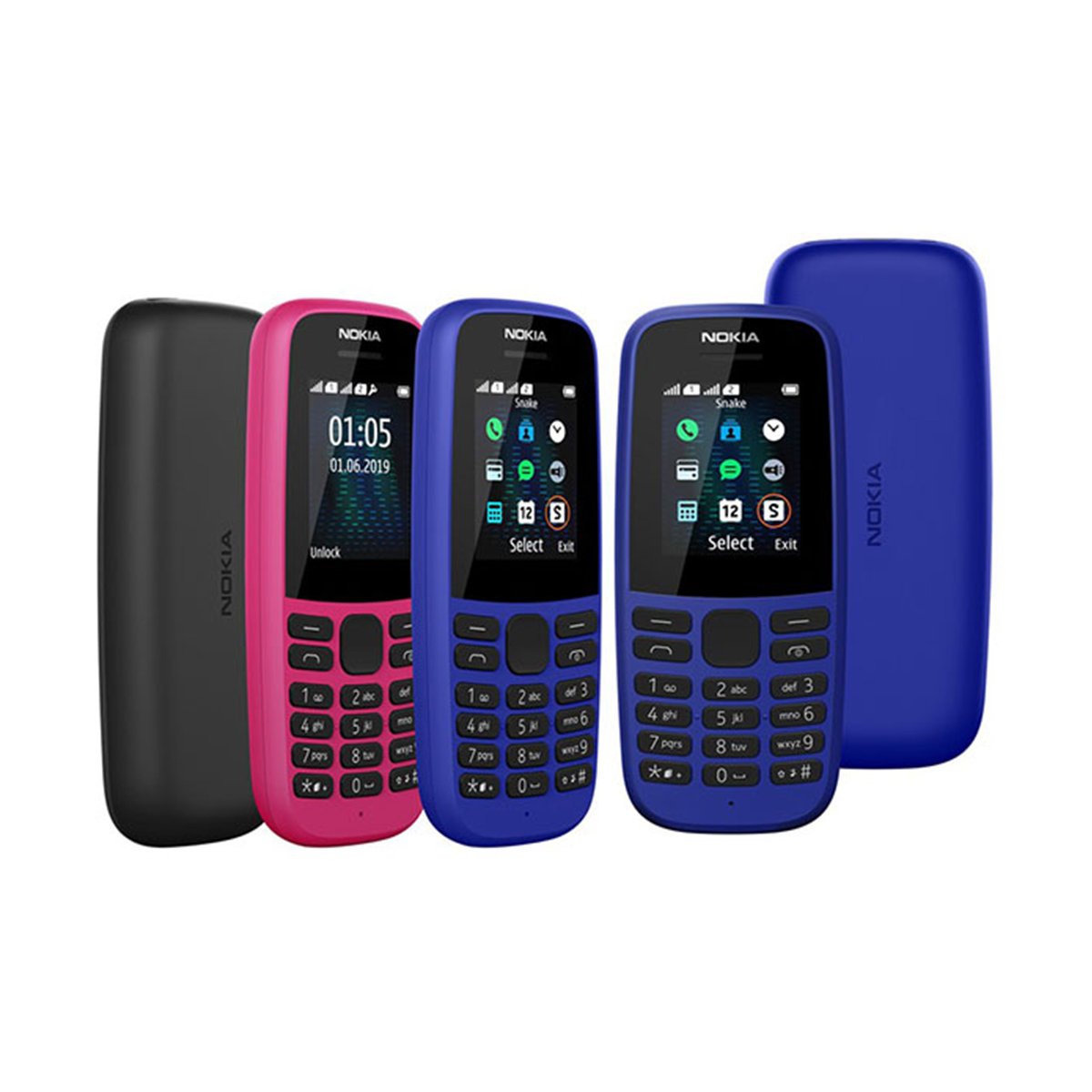 Nokia jadul hp 105 2019 garansi bisa Indonesia Dual Sim Harga 119,177 rupiah*Gratis Ongkir