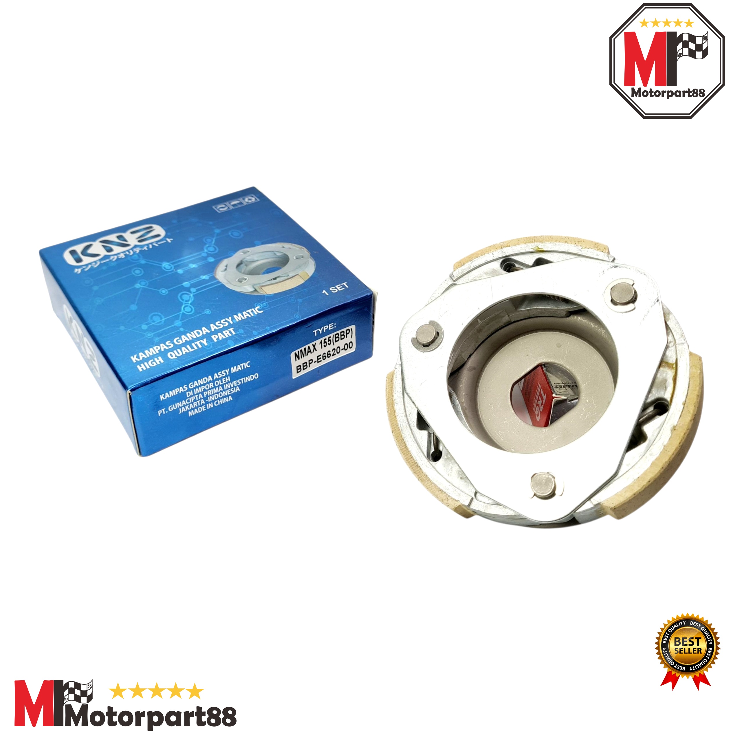 Double canvas automatic clutch Assy KNZ Matic Nmax 155 n max 155 BBP KNZ Harga 148,500 rupiah*Gratis Ongkir
