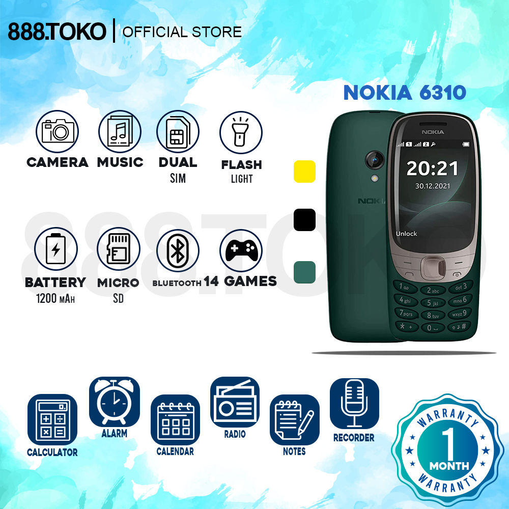 HP Nokia 6310 Harga  284,000 Ringgit*Penghantaran Percuma