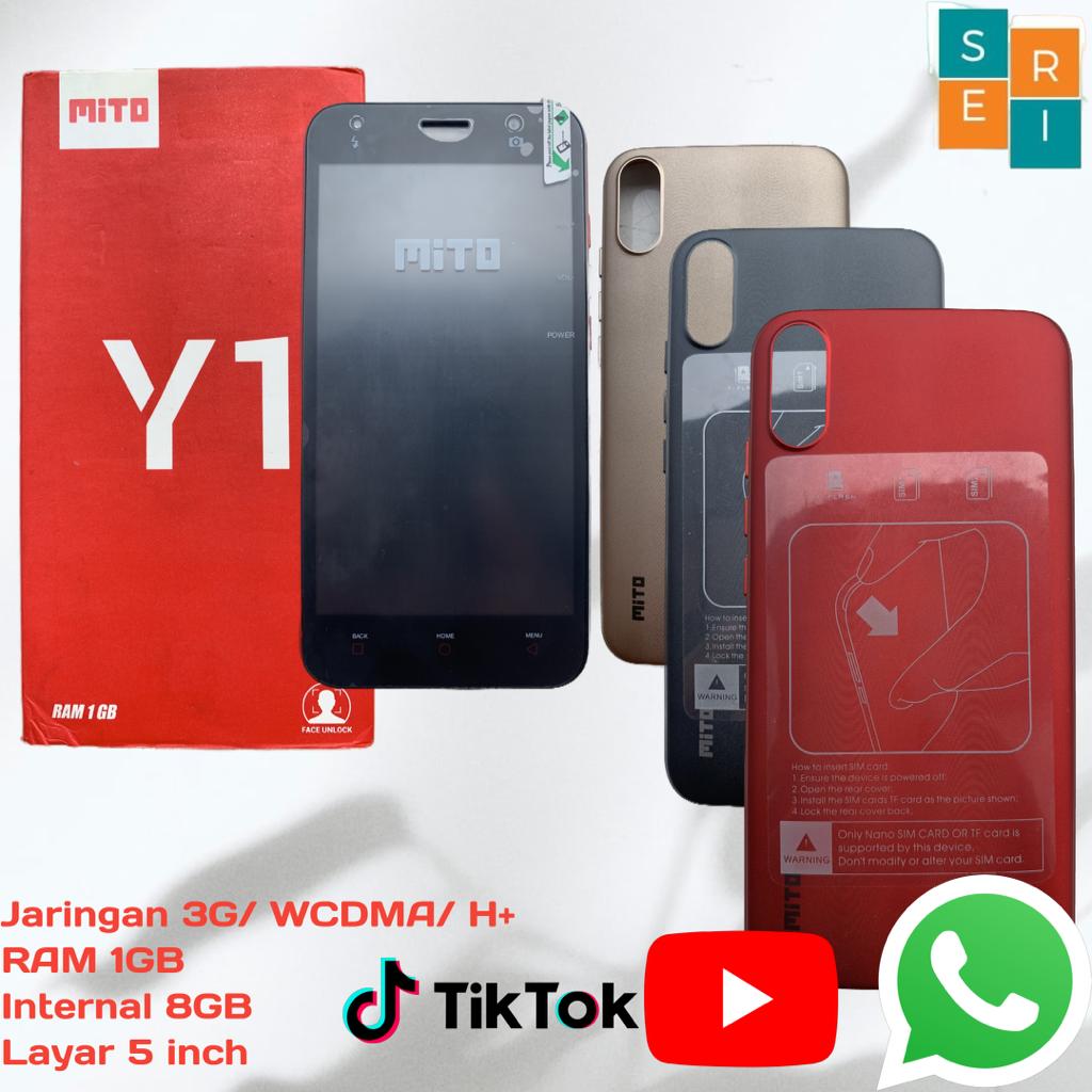 HP MITO Android A79 Y1 Handphone Promo Cuci Gudang Feature Phones Plus SD Card VGen 8GB Class 10 Harga  243,500 Ringgit*Penghantaran Percuma