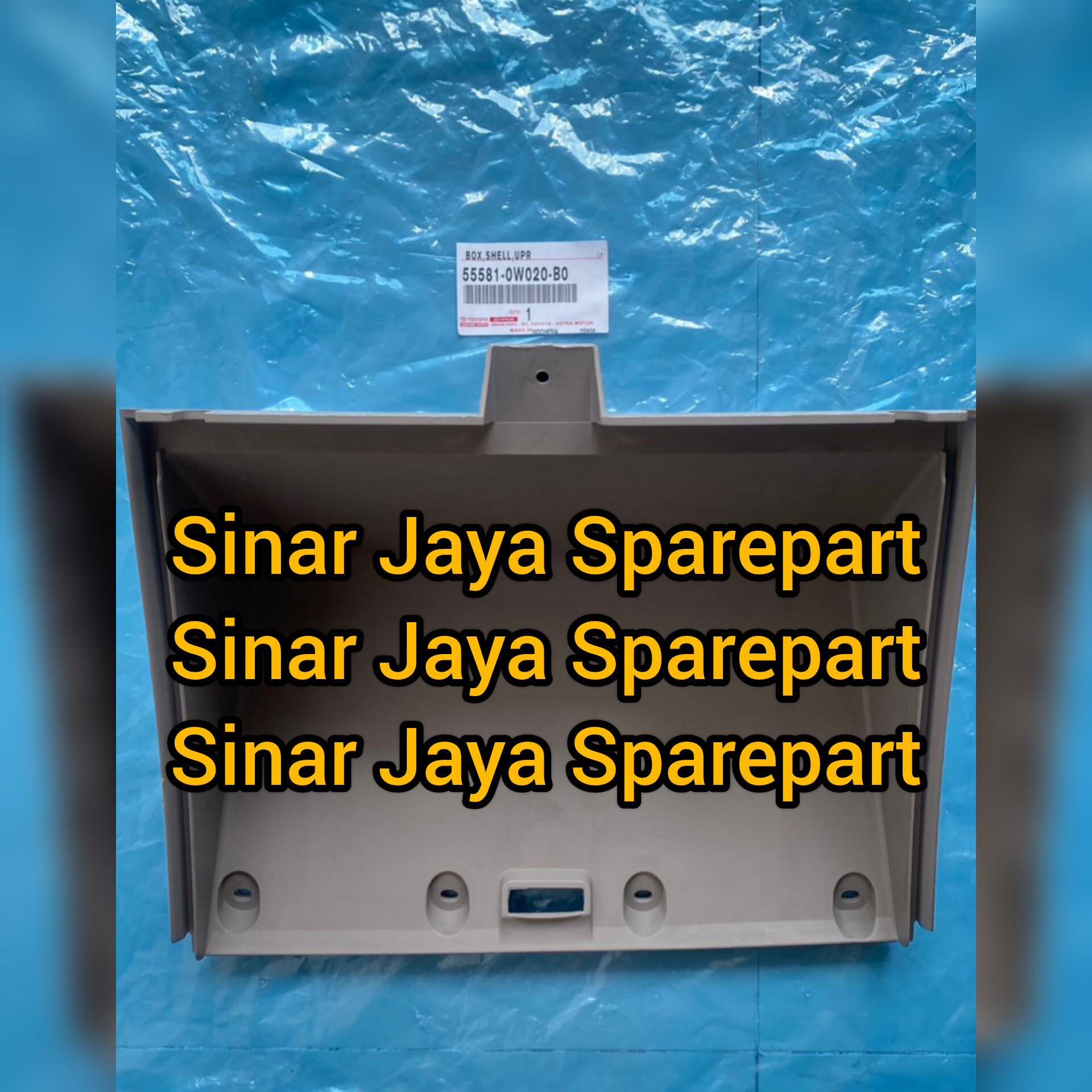 Toyota Dyna Saurus all type Hino Dutro all type original 55581-0w020-b0 dashboard top desk drawer box Harga 300,000 rupiah*Gratis Ongkir