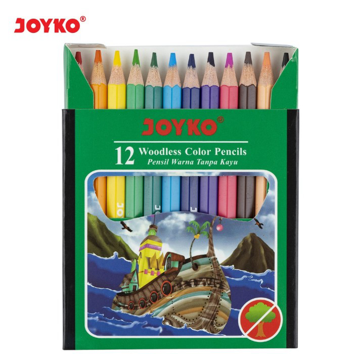 Penggunaan pensil warna dapat dilakukan dengan cara
