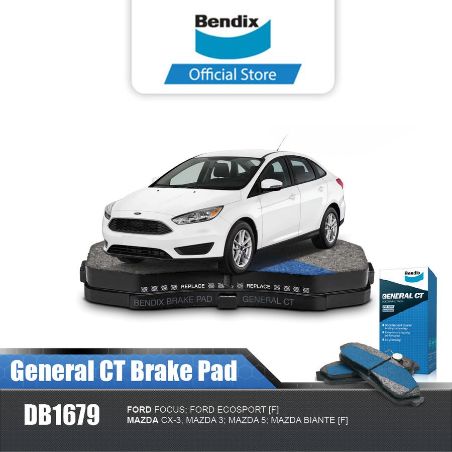 Bendix Kampas Rem Depan Mobil Ford Focus - DB1679GCT Harga  571,700 Ringgit*Penghantaran Percuma