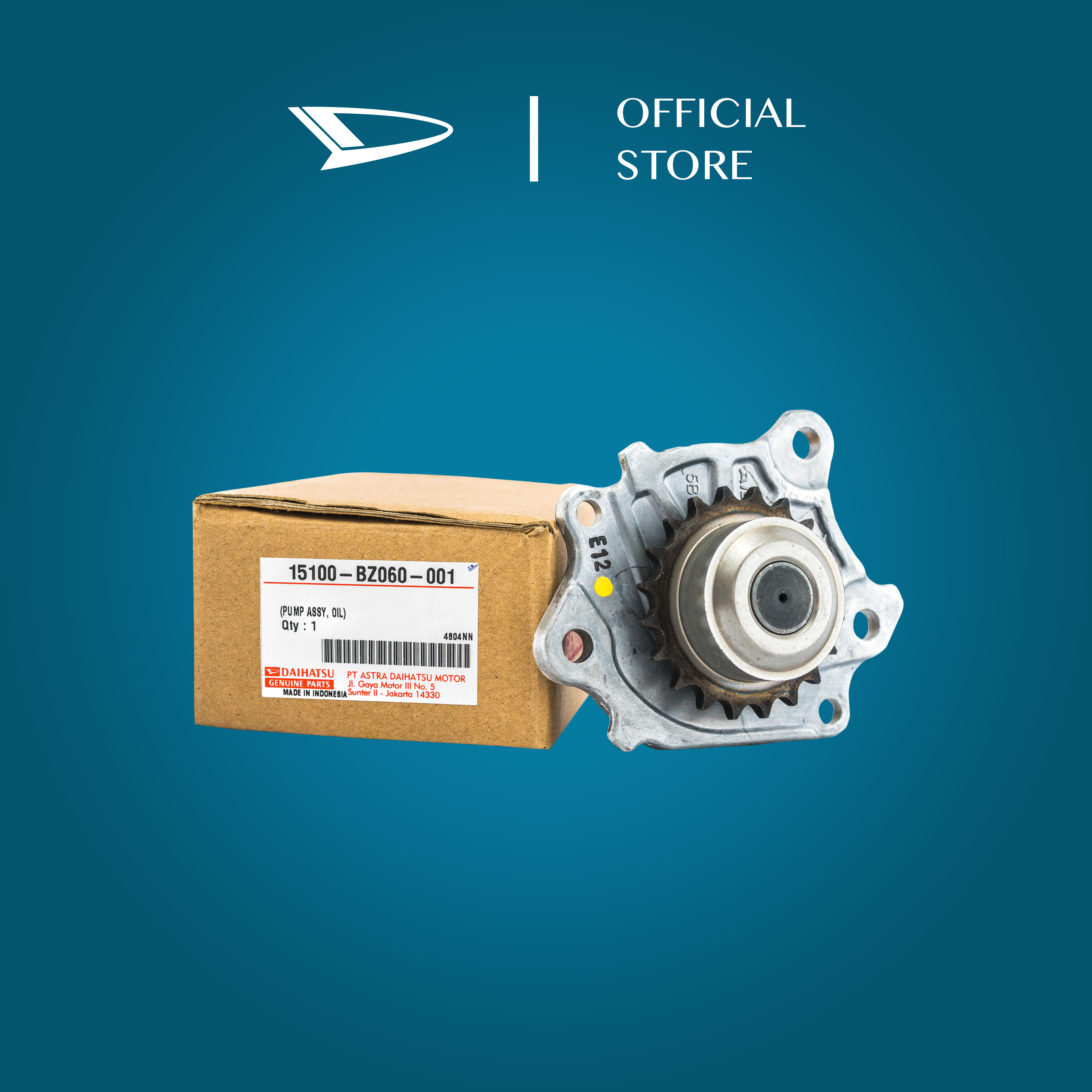 Daihatsu D15100-BZ060-001 Pump Assy Oil for Terios - Suku Cadang Mobil Harga 1,173,000 Ringgit*Penghantaran Percuma