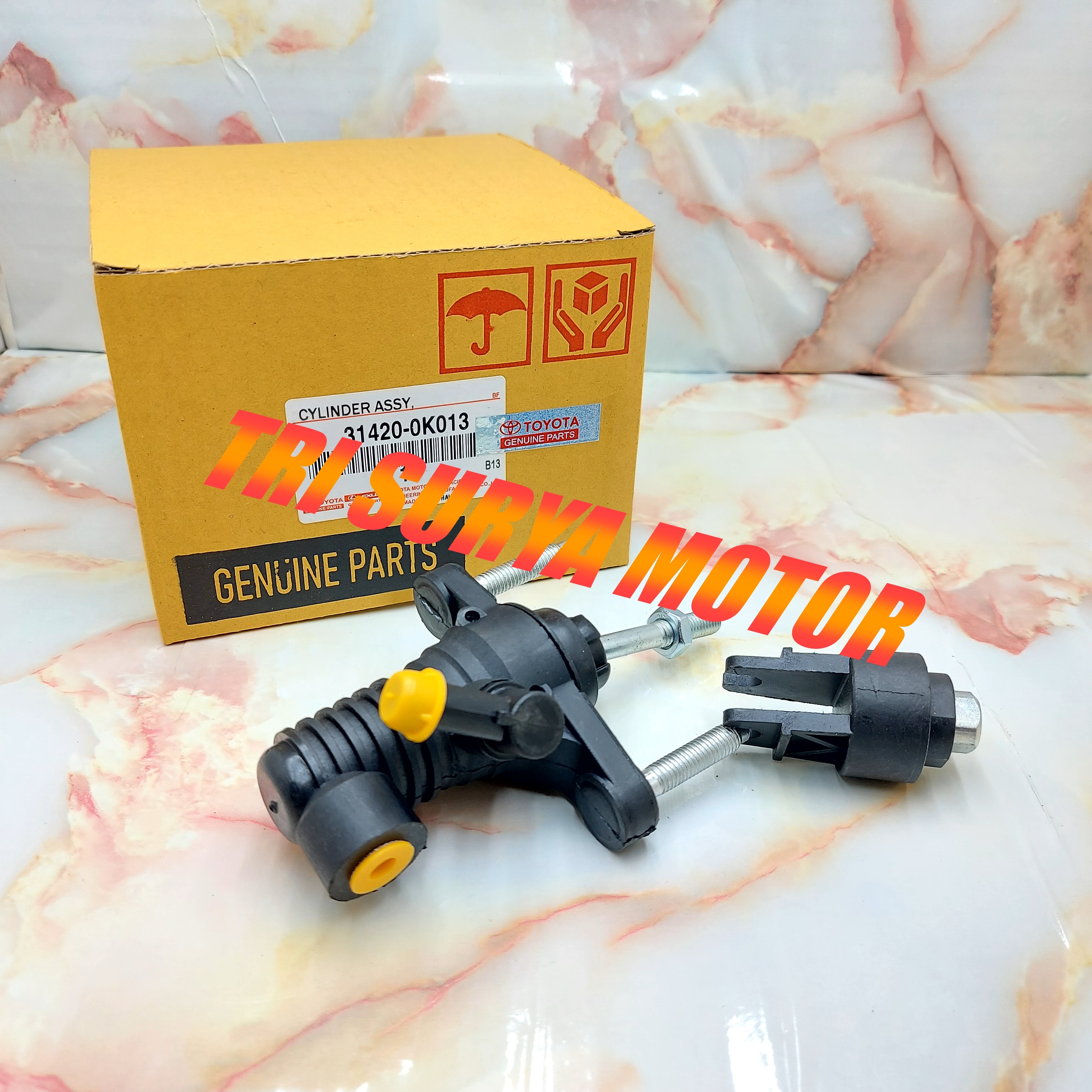 C/M ASSY MASTER KOPLING ATAS TOYOTA INNOVA DIESEL 2005-2014/HILUX VIGO/FORTUNER DIESEL 31420-0K013 Harga 200,000 rupiah*Gratis Ongkir