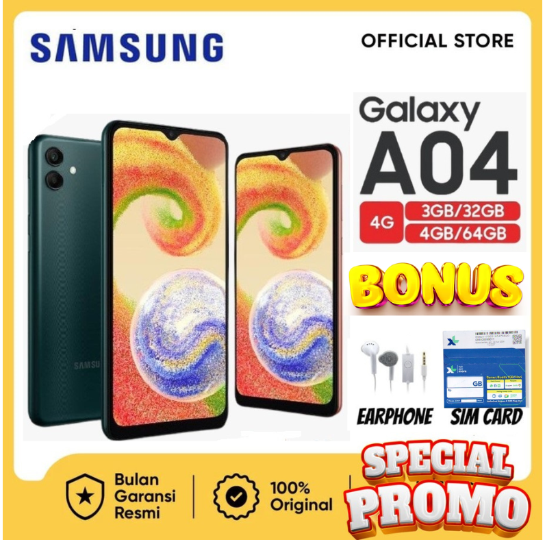 SAMSUNG GALAXY A03 & a04 RAM 4 GB ROM 64 GB Kelengkapan - Fullshet Harga  950,000 Ringgit*Penghantaran Percuma