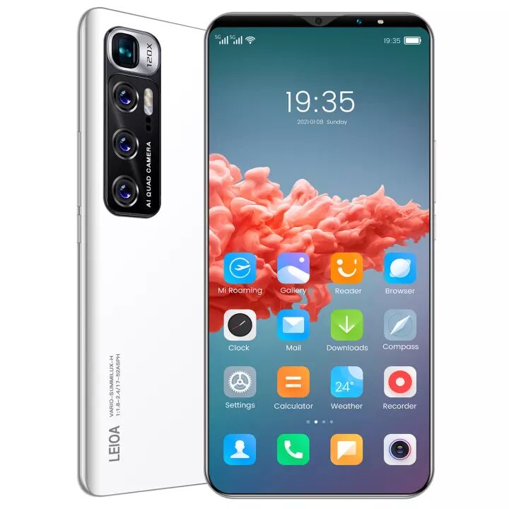 【hp murah 500ribuan asli】 m10 6.1 pulgada 8GB RAM + 128GB ROM 4800MAh Android9.1 Mobile phone buong HD screen smart phone mobile tp Mobile Phones 5G