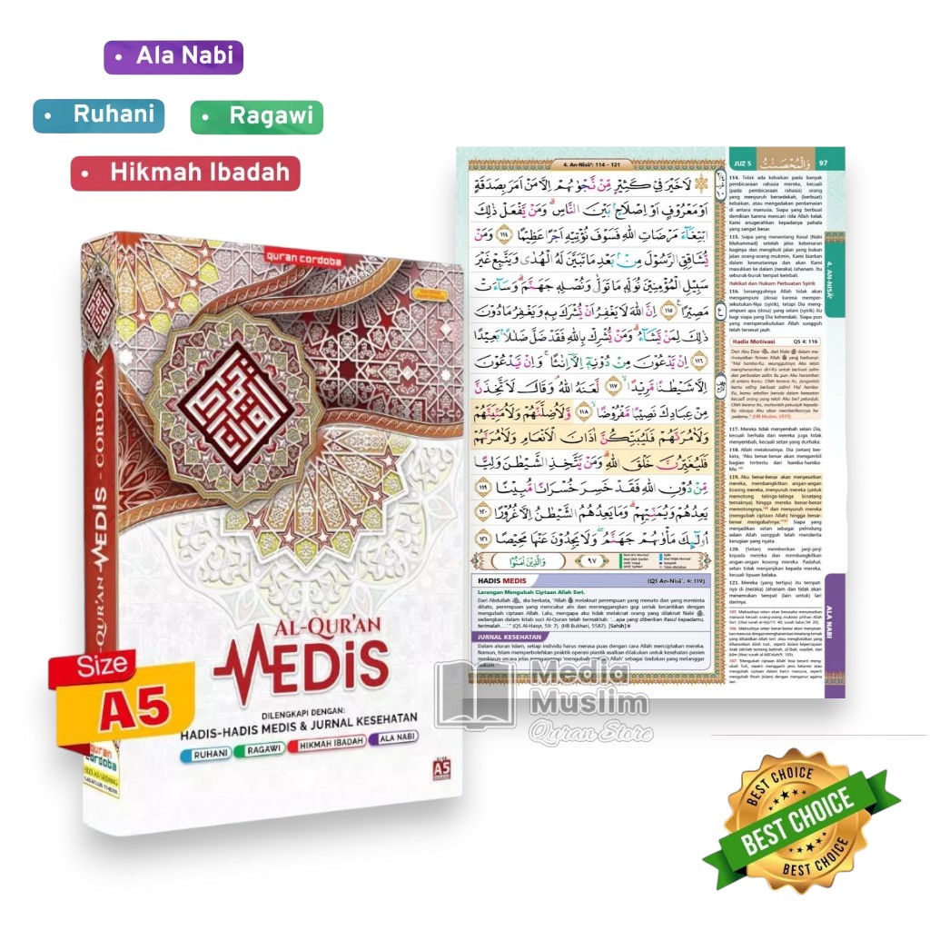Medical Al Quran - Healthy Living the Way of the Prophet of Allah Cordoba Qur'An
