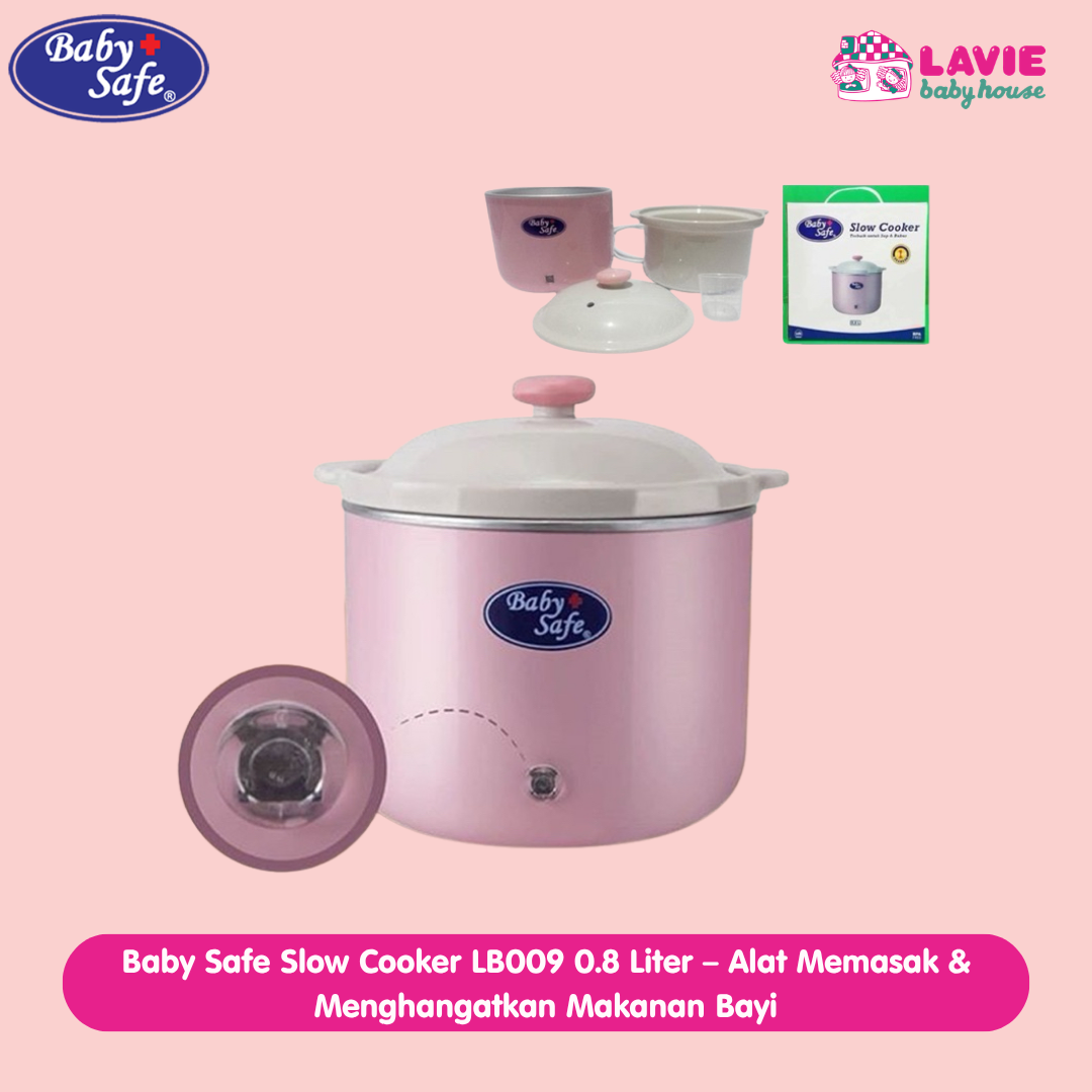 Baby Safe Slow Cooker Lb009 0.8 Liter β Tool for Cooking & Warming Baby Food - Lavie Baby House