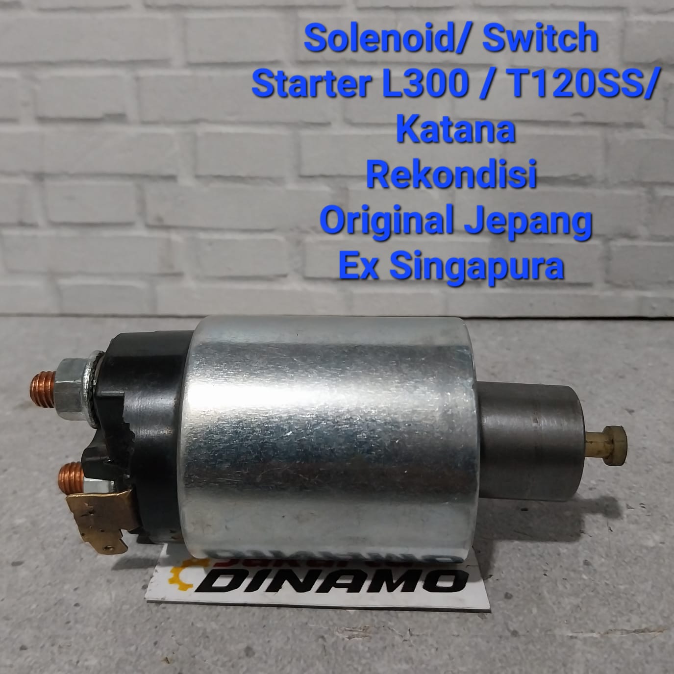 Mitsubishi L300 / T120SS/Katana-refurbished/used solenoid/switch starter-Ori ex Japan/Singapore Harga 126,000 rupiah*Gratis Ongkir