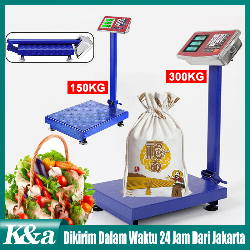 150kg/300kg Timbangan Duduk Digital Timbangan Barang Model Lipat Harga 398,000 rupiah*Gratis Ongkir