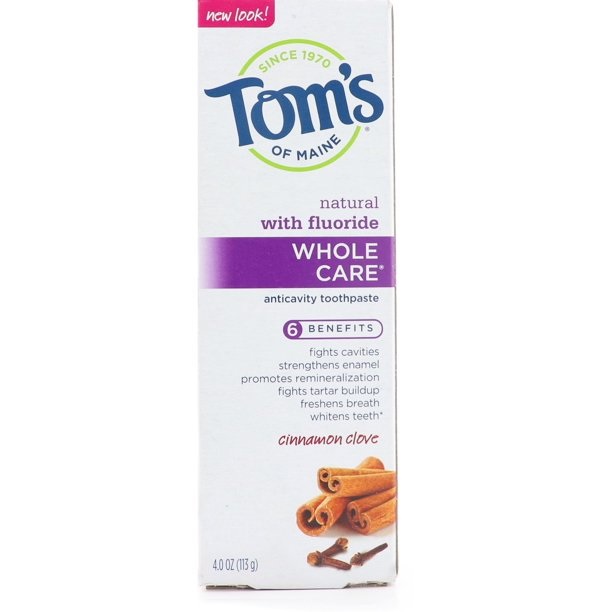 tom's of maine cinnamon toothpaste