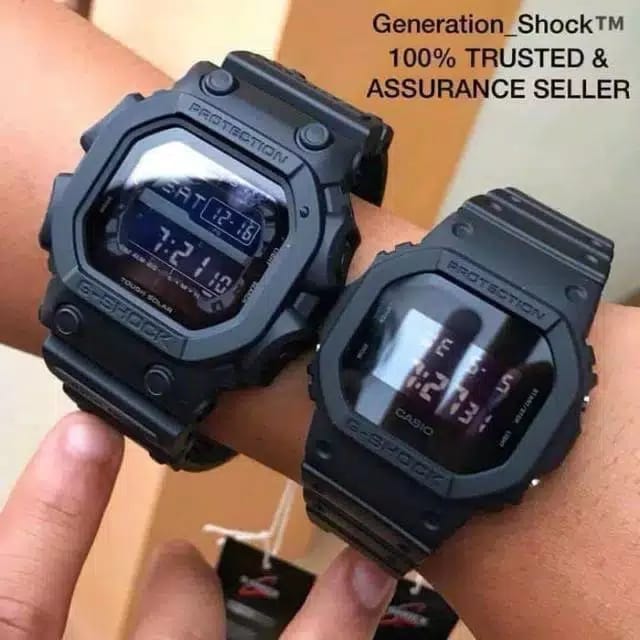 	 Cw Cod Gx5600 Gls5600 Jam Tangan Couple/Pria/Wanita Casio Rubber 	