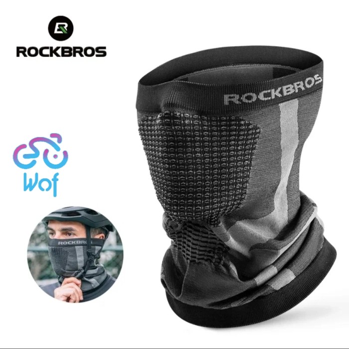 ROCKBROS WB013 Masker Wajah Sepeda Motor facemask Scarf Slayer Face Mask Balaclava 11210003 Giá 64,800 Đồng*Miễn phí vận chuyển