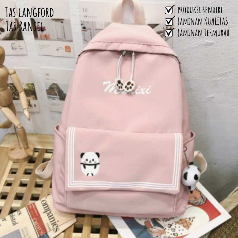 Tas Ransel Wanita kulit Murah Import Batam Kekinian Backpack Wanita Korea  Style Original Terbaru Kuliah Sekolah KerjTas Ransel Backpack Fashion  Wanita