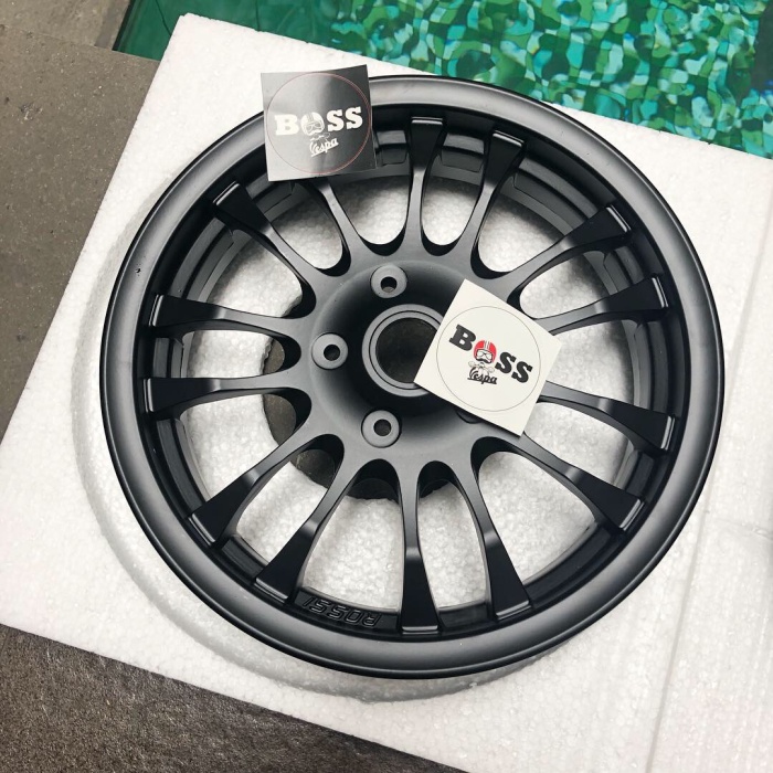 PROMOSI VELG VROSSI 12INC BLACK MODEL SPRINT FRONT VESPA SPRINT PRIMA GTS S LX Harga  1,319,500 Ringgit*Penghantaran Percuma