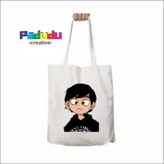 Tas Totebag Resleting Joji Cried1 Tote Bag Wanita | Pria Tas Belanja