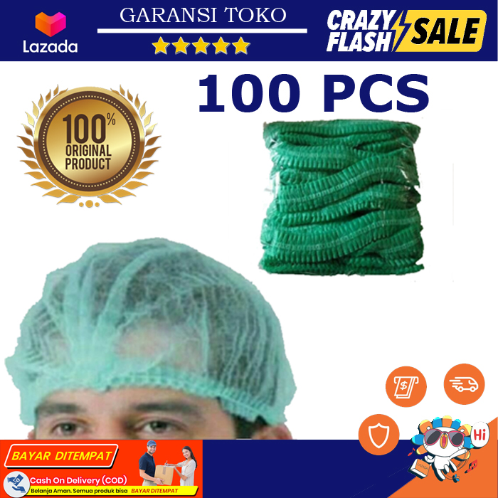 COD Hairnet Mob Cap Pelindung Rambut 