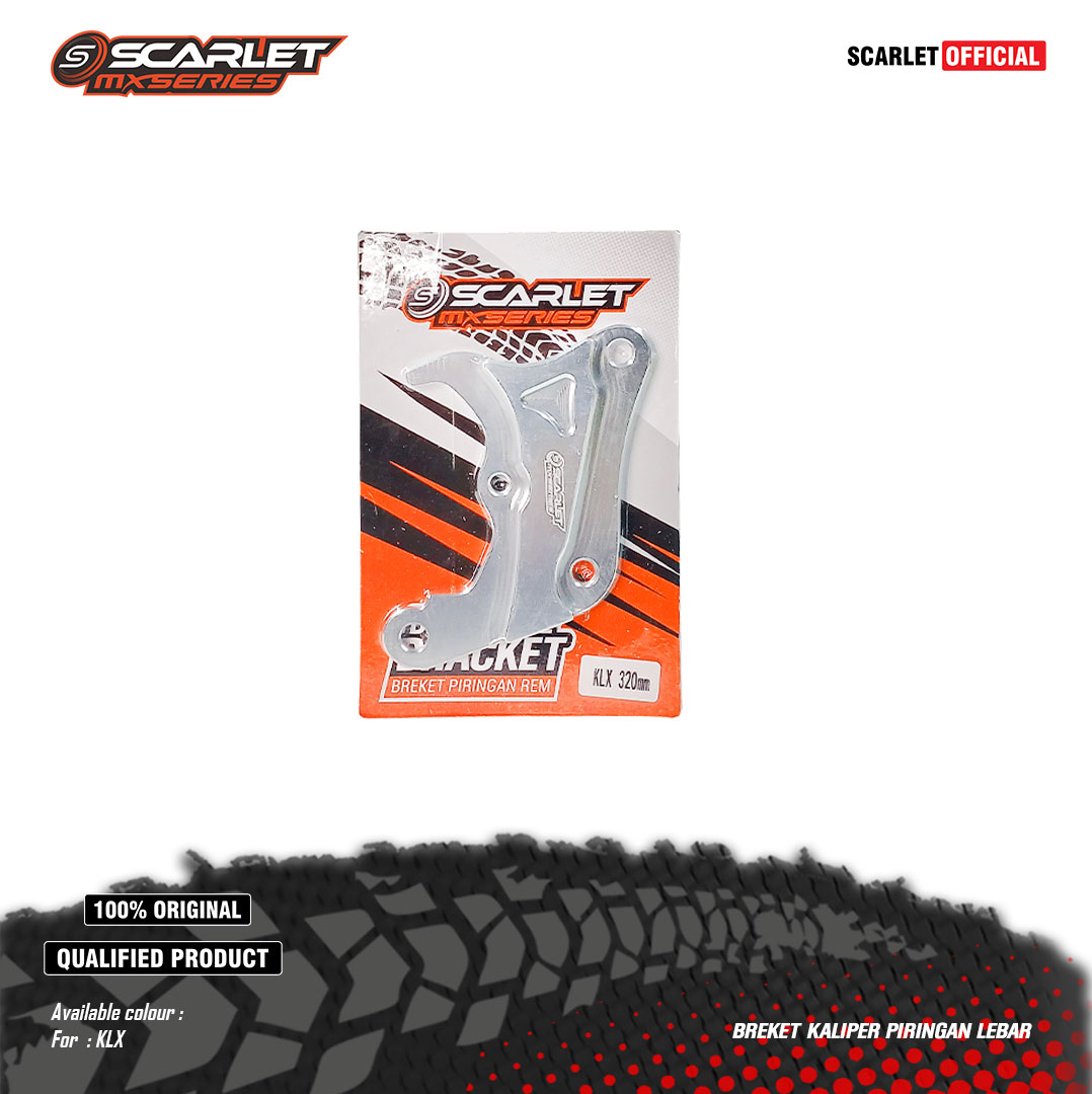 Scarlet Racing - Klx-150 Cnc Disc Brake Bracket Harga 100,000 rupiah*Gratis Ongkir