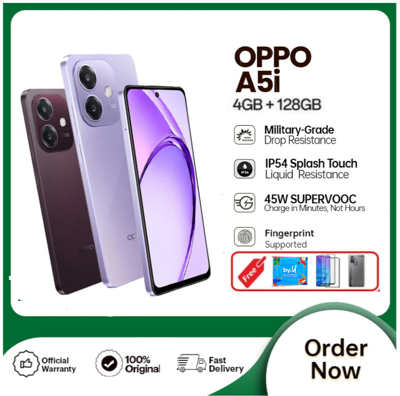 Oppo A5I Ram 4/128Gb - Oppo A5 I Chipset Snapdragon 6S 4g Gen 1 - Promo Harga  1,170,560 Ringgit*Penghantaran Percuma