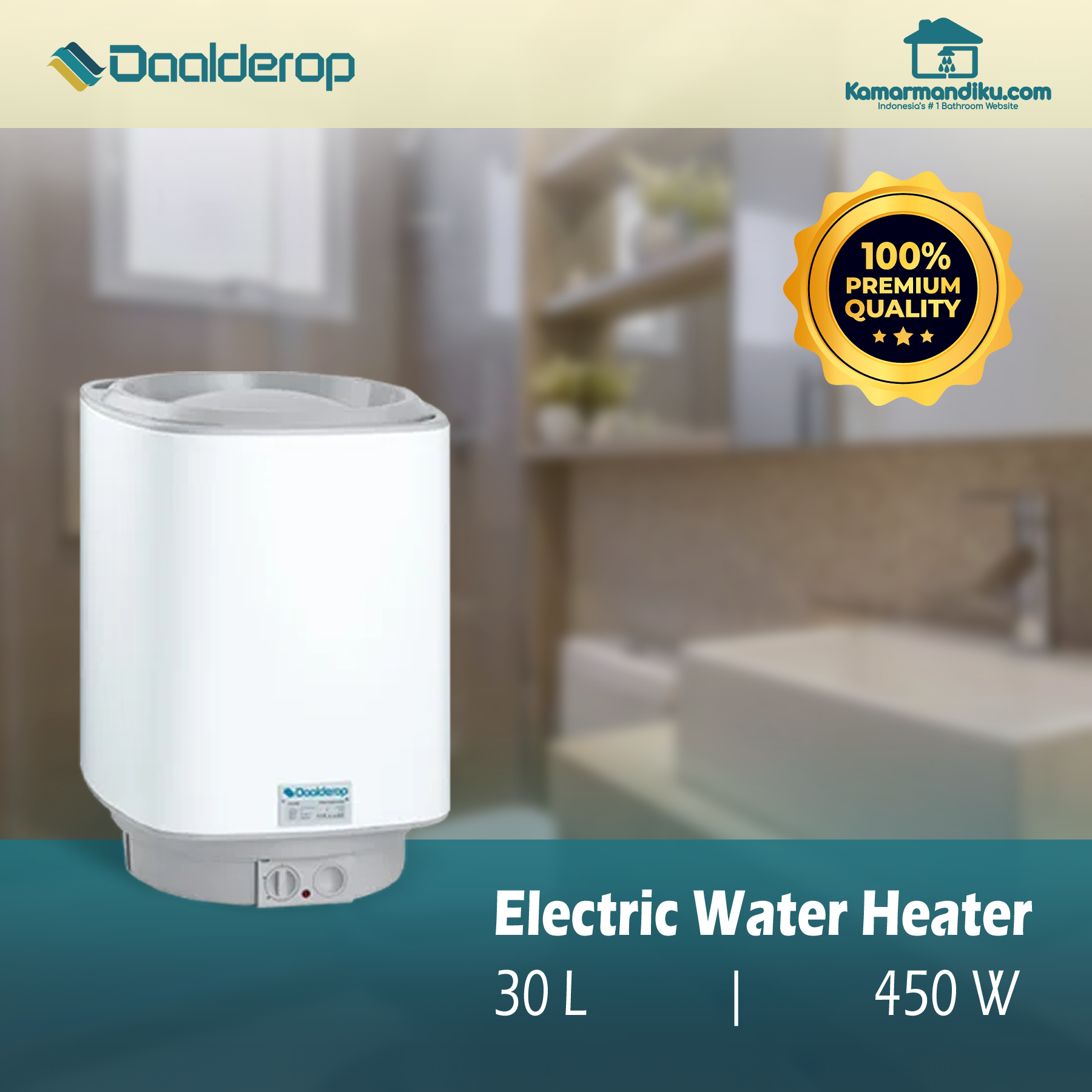 Mesin Pemanas Air (Water Heater) Daalderop | Lazada.co.id